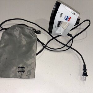 American Tourister small Travel size Iron Electric Tested Working with bag